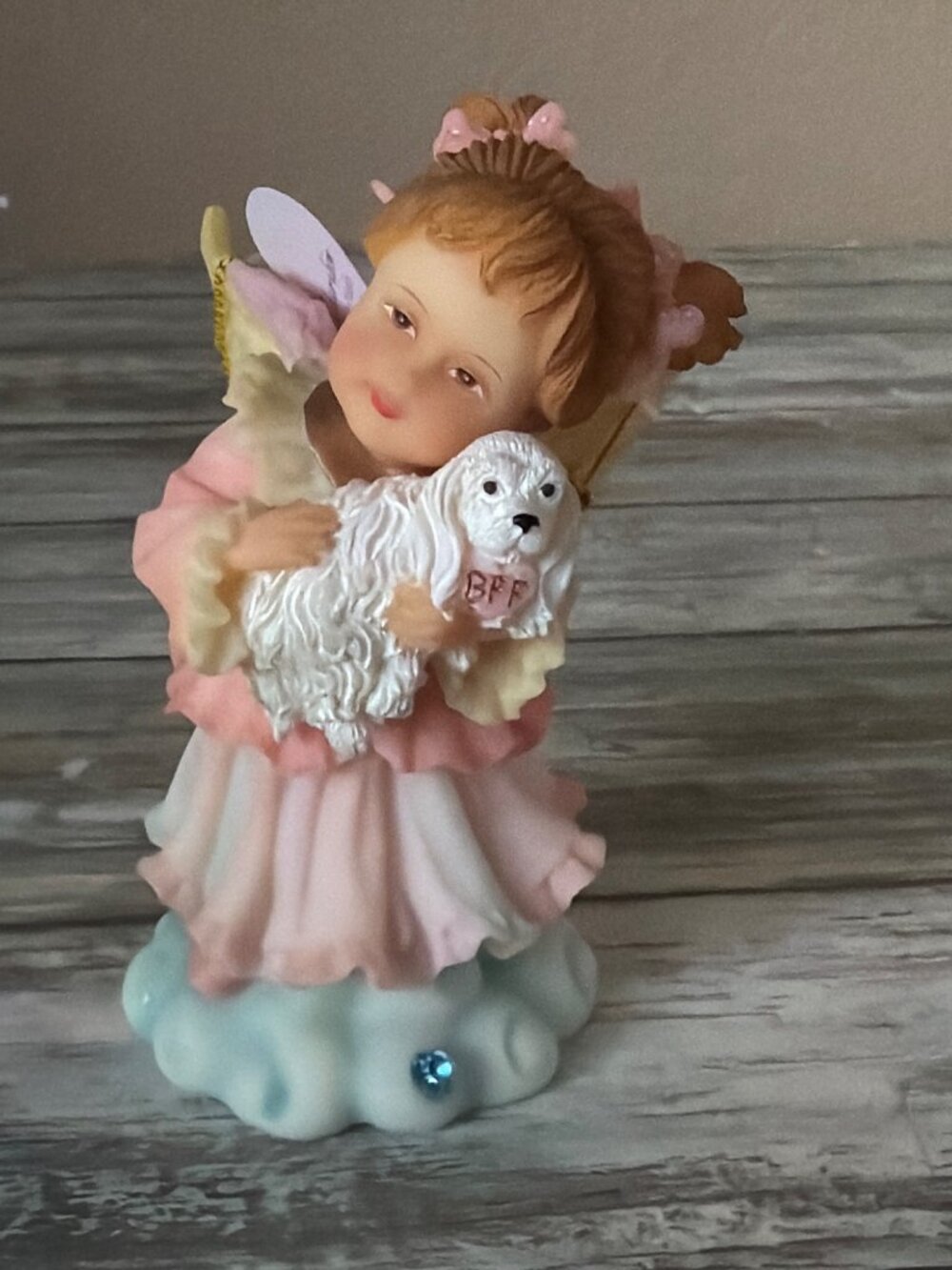 Set of 3 Roman Inc “Loving Thoughts Cherubim” Figurine Emily Best Friends w/Box - Picture 11 of 16